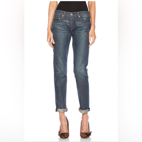 Rag and Bone The Dre Boyfriend in Cannon size 25 - Picture 4 of 11